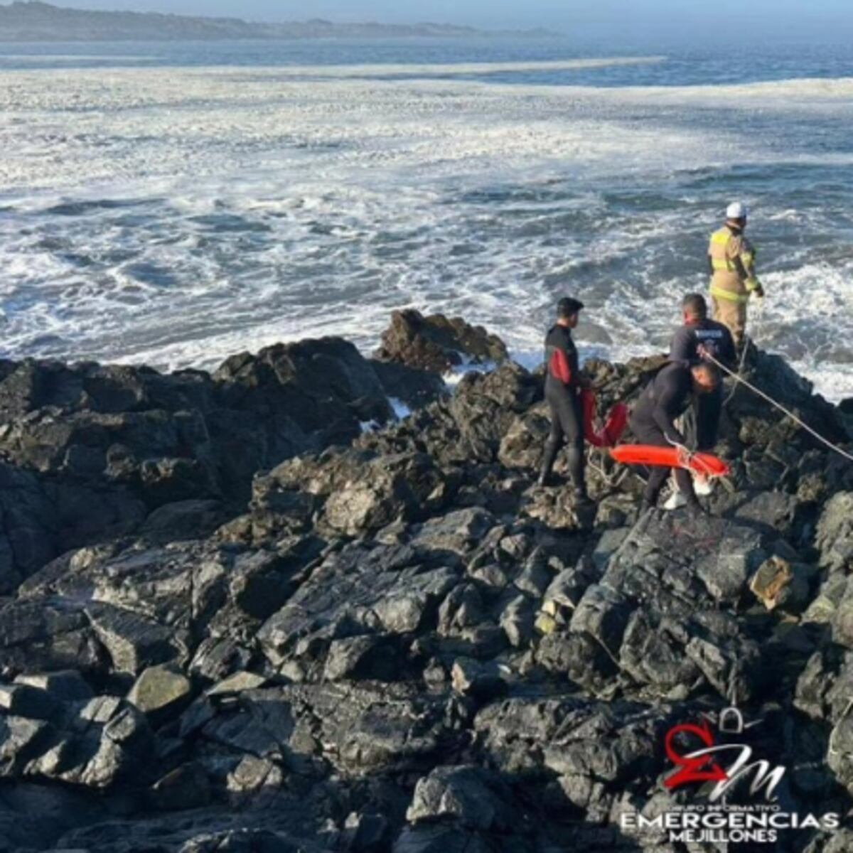 Tragedia en Mejillones: Pescador fallece tras ser arrastrado por marejadas Tragedia en Mejillones: Pescador fallece tras ser arrastrado por marejadas