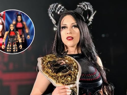 Stephanie Vaquer suma otro hito: WWE y Mattel presentan su figura de colección con versión “Ángel Oscuro”