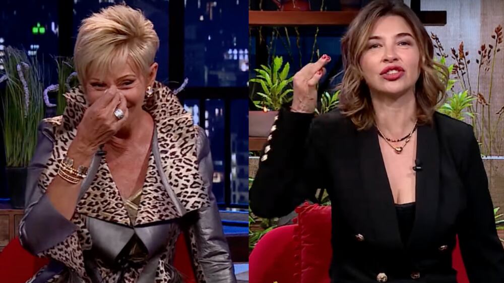 Raquel Argandoña y Francisca Merino | Captura: TV+