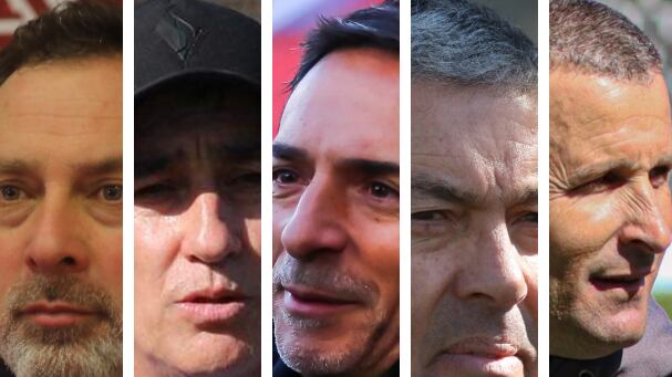 Caputto, Soto, Lemma, Huerta y Oca / AgenciaUno y Cobreloa