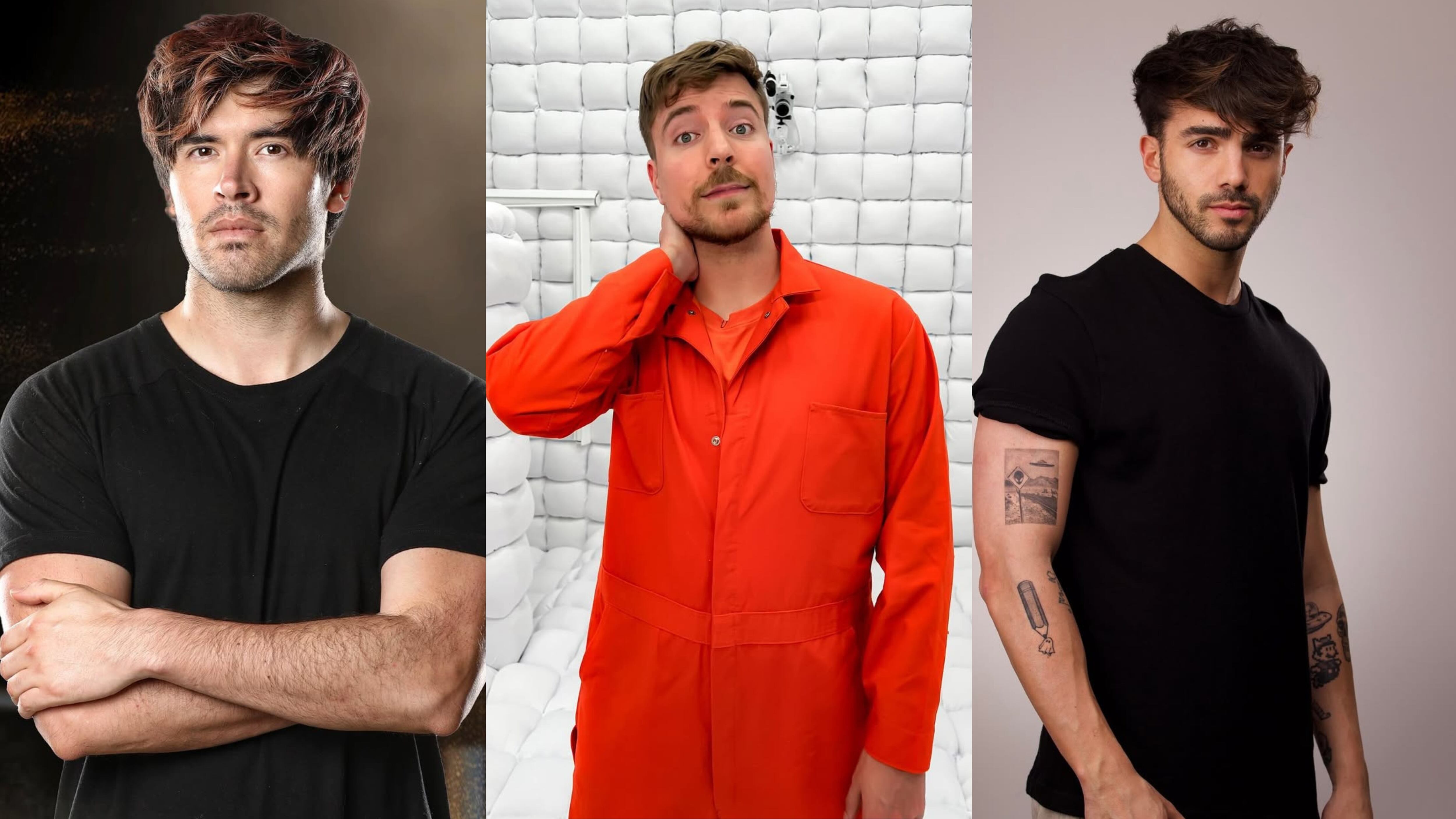 Germán Garmendia, Mr. Beast y Fede Vigevani