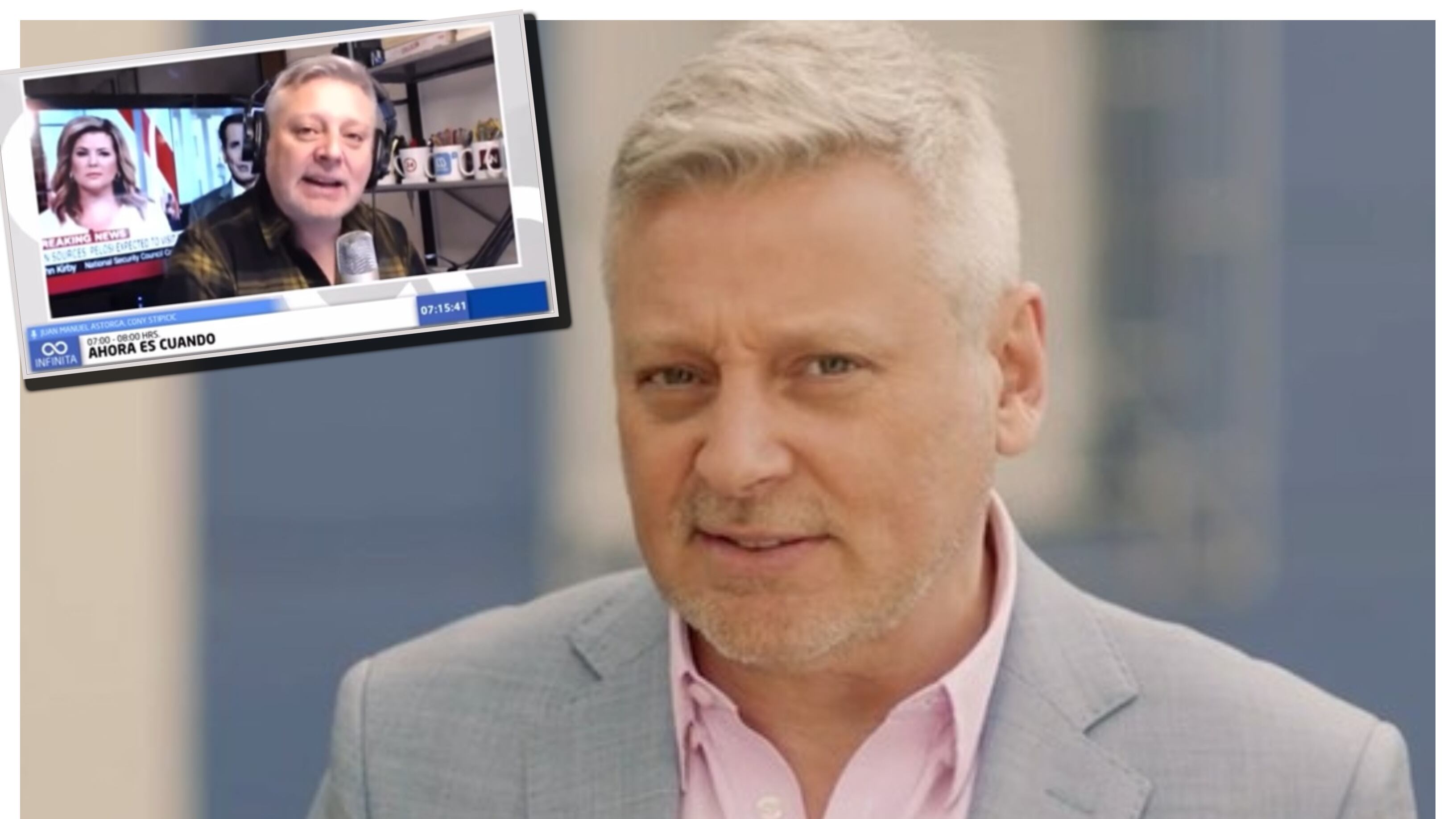 El lector de noticias de Mega criticó a TVN por sacar a Matías del Río de la conducción de "Estado Nacional" y cuestionó al Presidente Boric por no decir nada respecto del episodio.