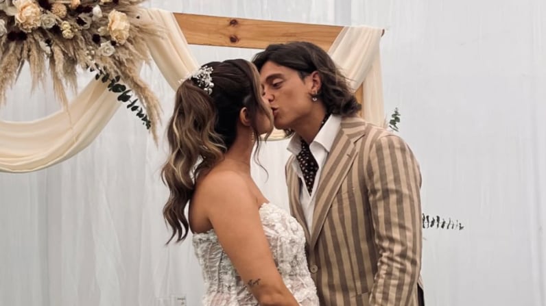 Matrimonio de Sabrina Sosa y Joaquín Montecinos | Fuente: Instagram @joacomontecinos8