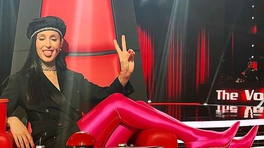 La actual coach de "The Voice Chile", Francisca Valenzuela.