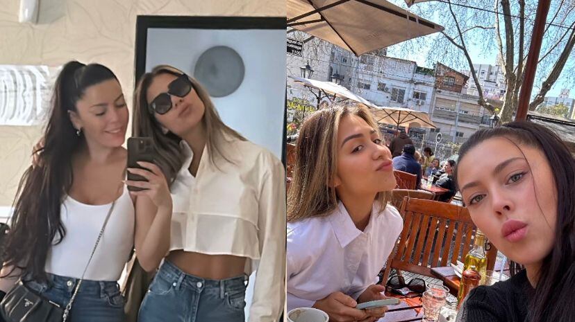 Daniela Aránguiz y Alexandra Méndez juntas en Argentina