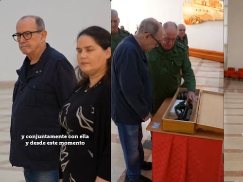 Cuba entrega fusil AKM a Silvio Rodríguez tras polémica por amenazas de EE.UU.