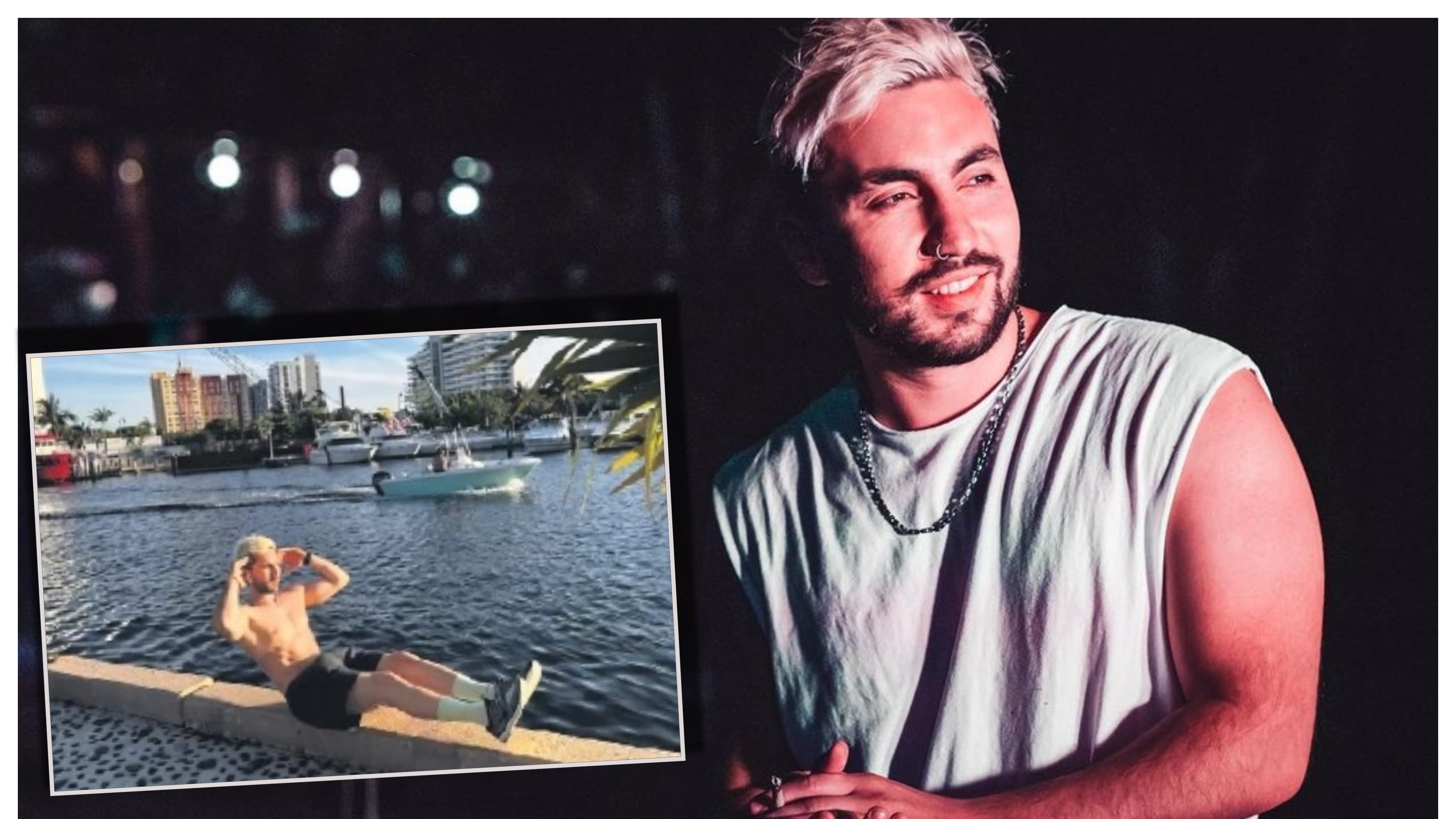 El hijo de Luis Jara realiza un curso de master trainer en Miami para poder tener otra opción de trabajo complementaria a su carrera de músico.