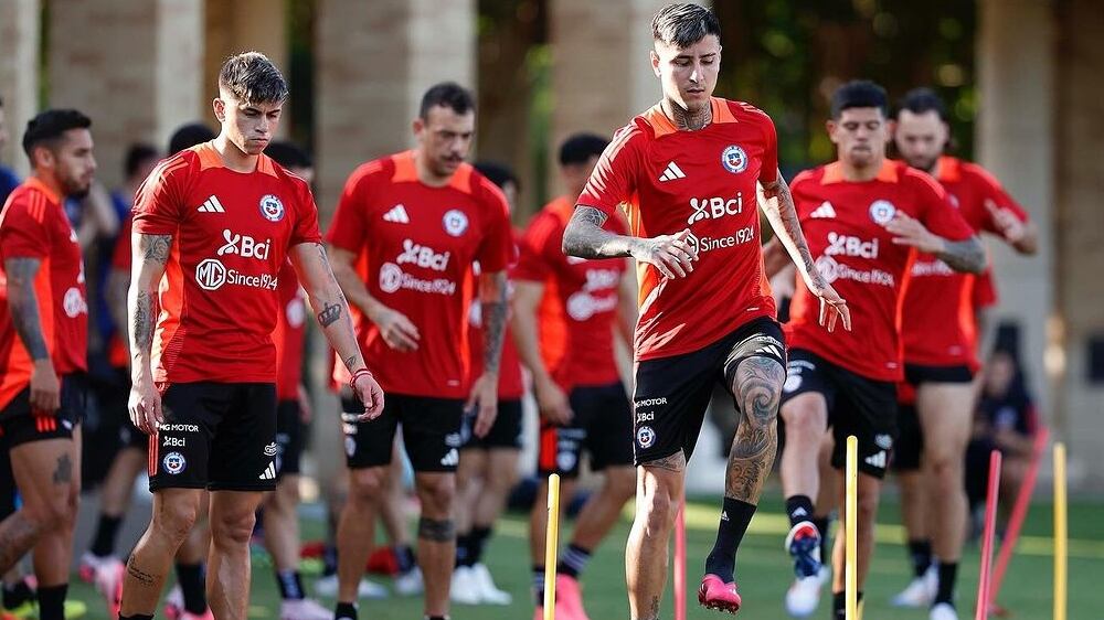 El seleccionado nacional sigue con sus prácticas de cara a su debut en la Copa América frente a Perú en Estados Unidos.