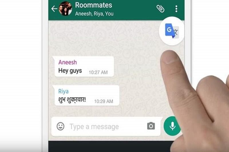 WhatsApp traducción chats