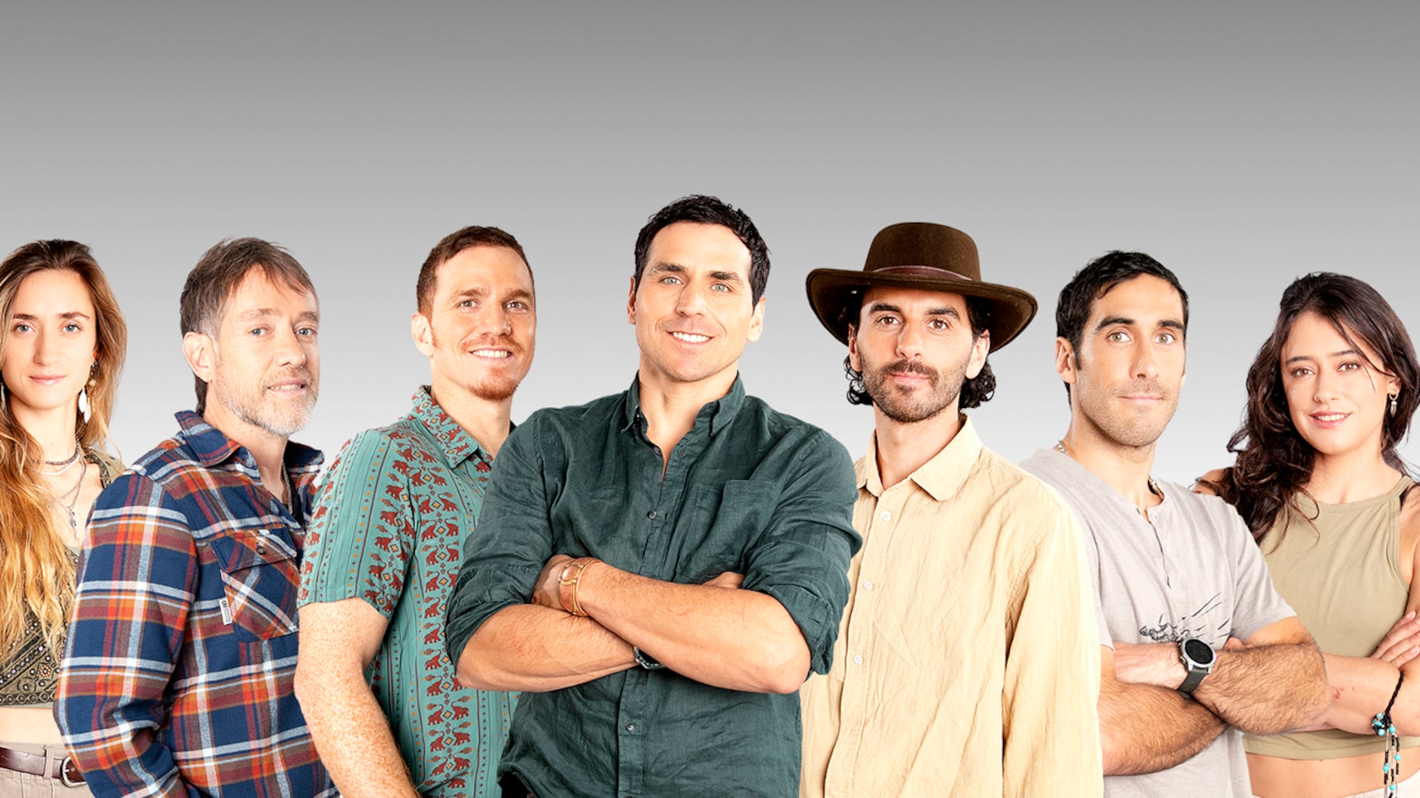 Pangal Andrade y sus primos