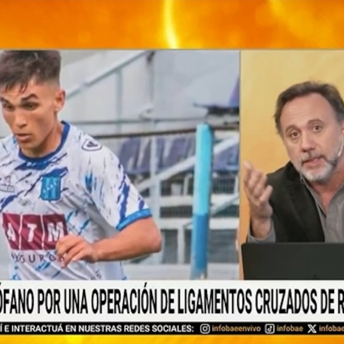 Muere jugador de 18 años de San Telmo durante operación de ligamentos cruzados Muere jugador de 18 años de San Telmo durante operación de ligamentos cruzados