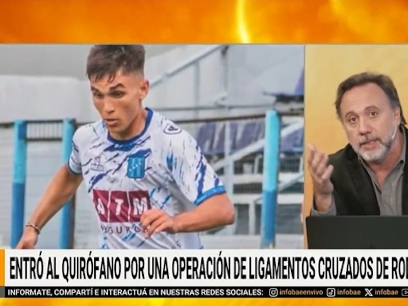Tragedia en el fútbol argentino por muerte de un jugador de 18 años de San Telmo mientras era operado de ligamentos cruzados