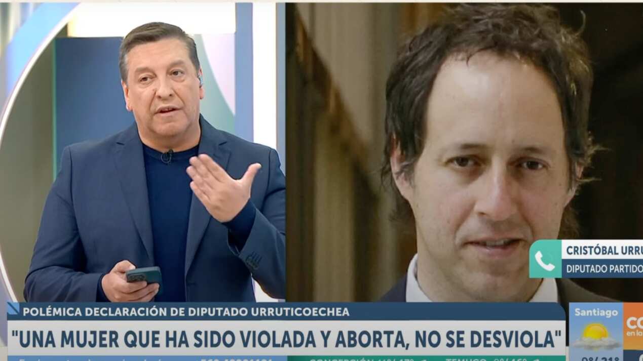 Julio César Rodríguez y Cristóbal Urruticoechea - Fuente: CHV