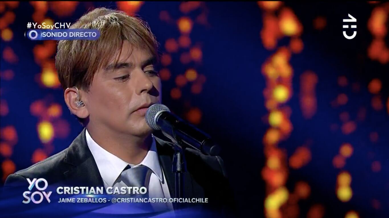 Cristián Castro en "Yo Soy"
