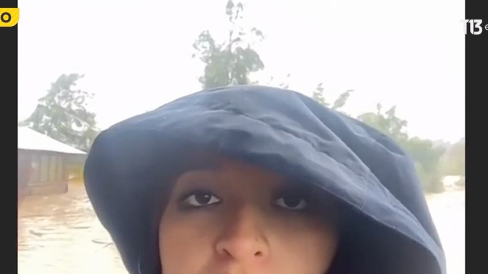 Mujer embarazada Linares | Fuente: Canal 13