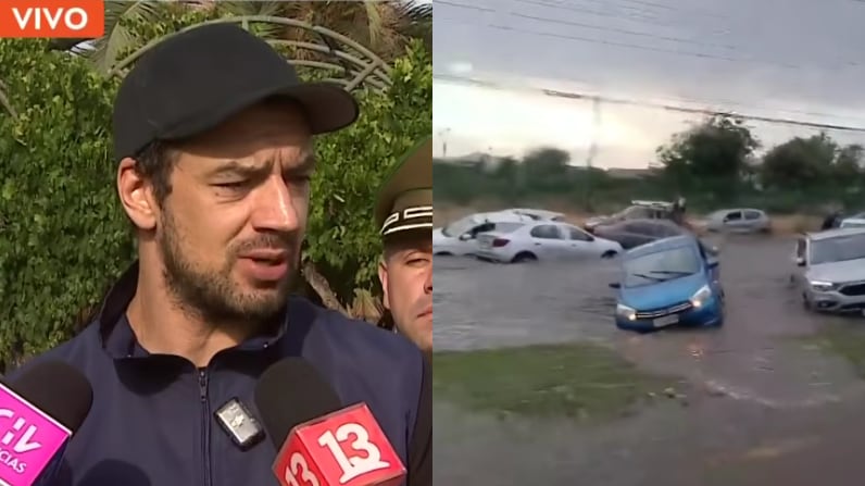Tomás Vodanovic sobre los daños en Maipú | Captura: T13