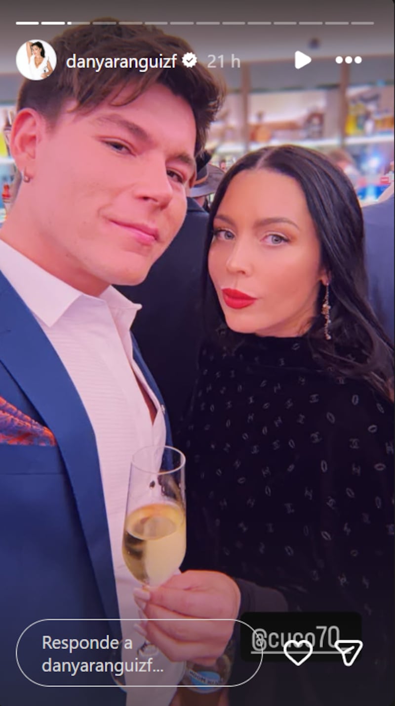 Daniela Aránguiz y José Manuel "Cuco" Cerda | Fuente: Instagram @danyaranguizf