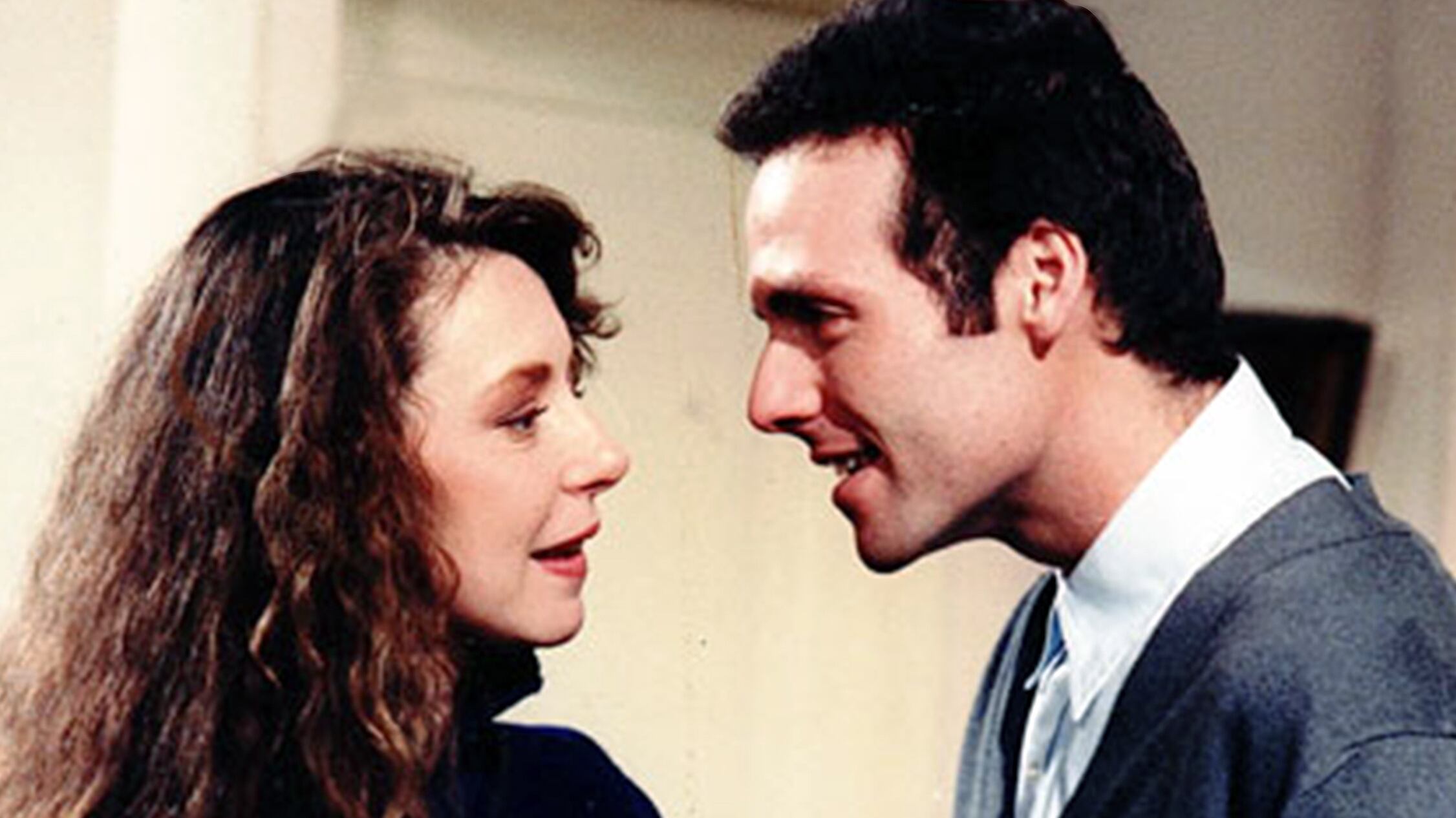 Ambos actores fueron los protagonistas de "Te conté", la teleserie noventera de Canal 13 que será respuesta a inicios de abril en REC TV.