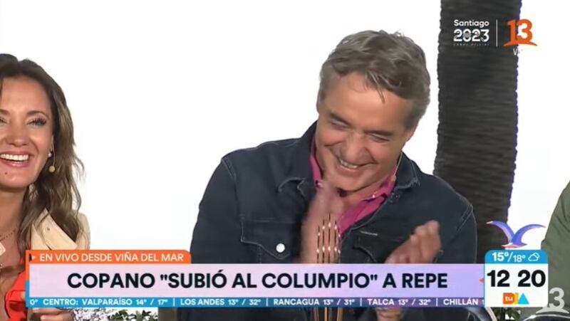 El periodista se refirió a las bromas que le hizo Fabrizio Copano en la quinta noche del Festival de Viña.