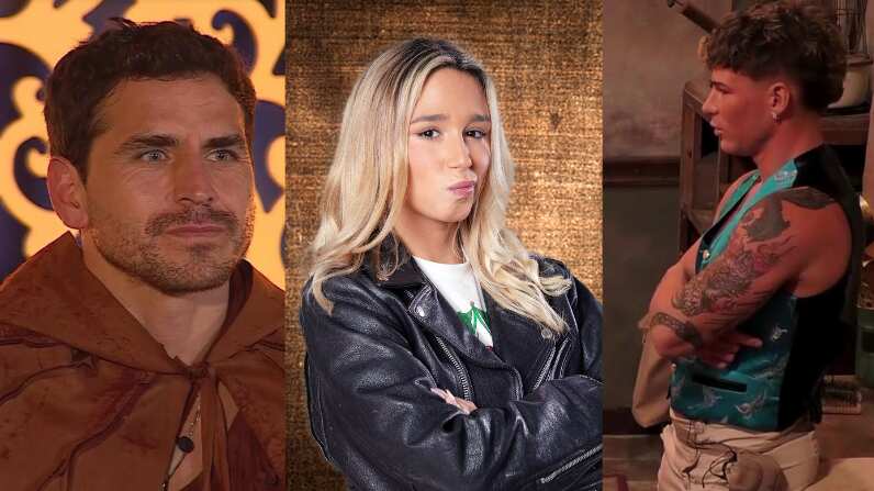 Valentina Torres (Guarén), Pangal Andrade y Raimundo Cerda | Fuente: Canal 13