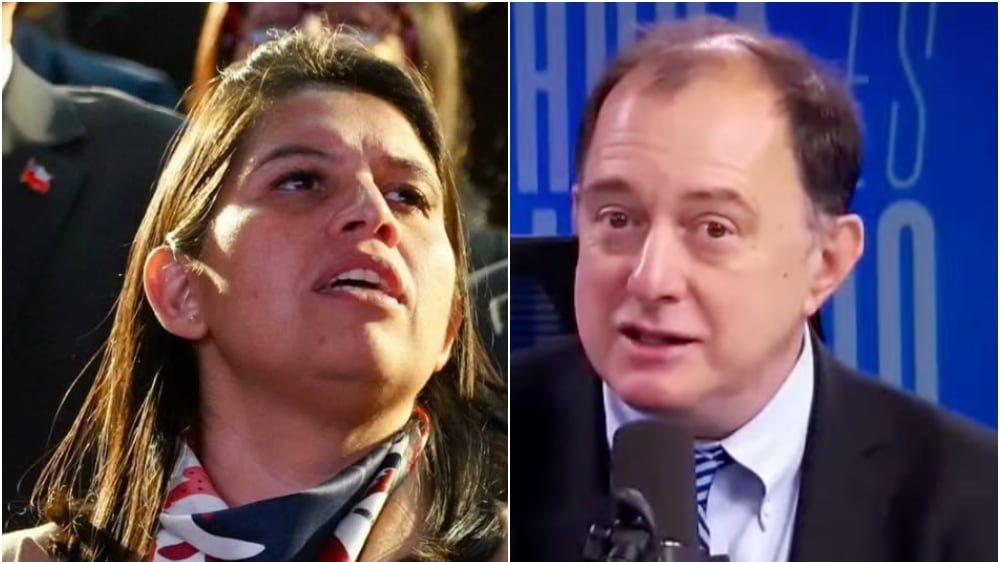 La presidenta de RN, Andrea Balladares, apuntó contra el ministro de Vivienda, Iván Poduje