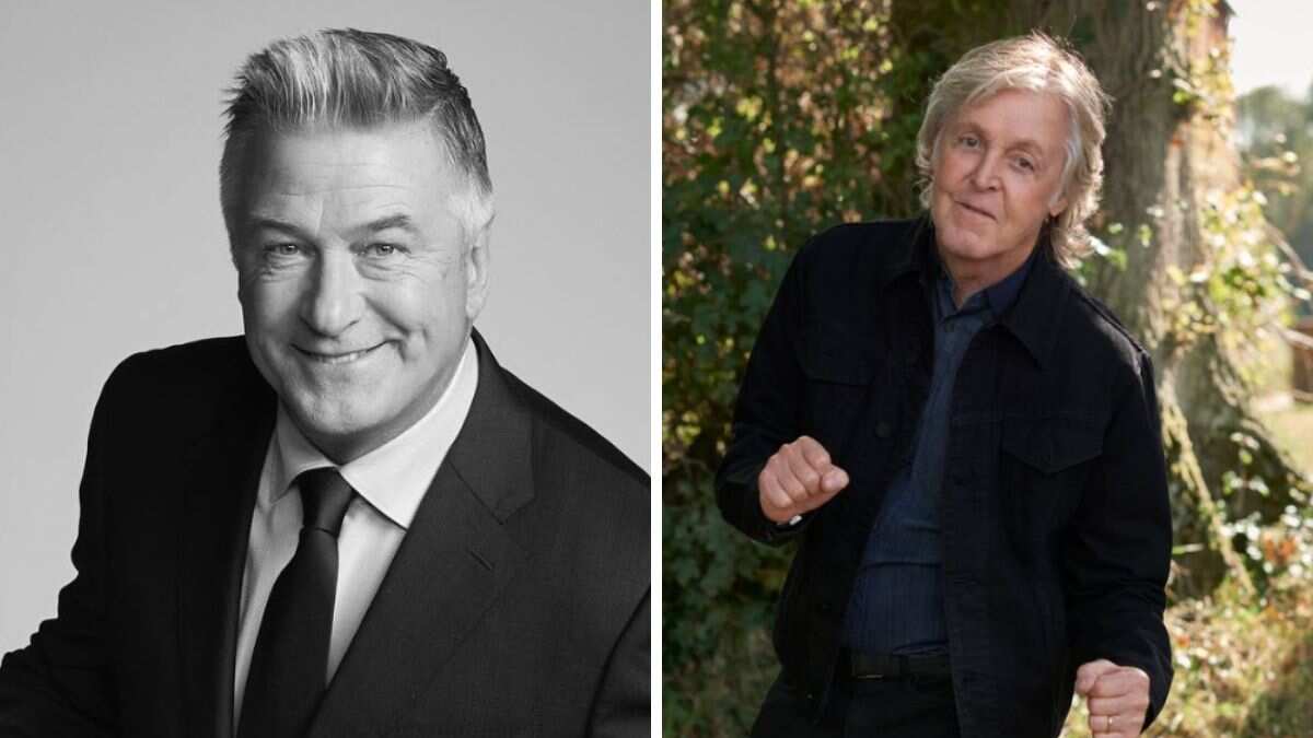 Alec Baldwin y Paul McCartney