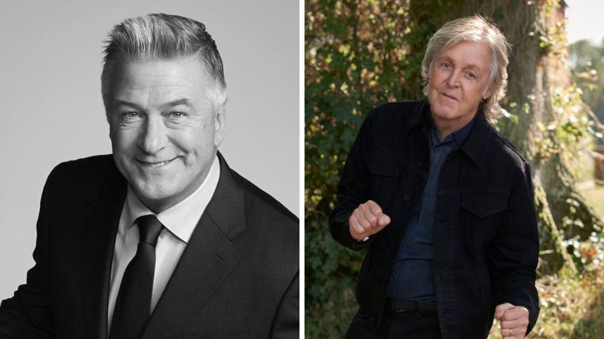 Alec Baldwin y Paul McCartney