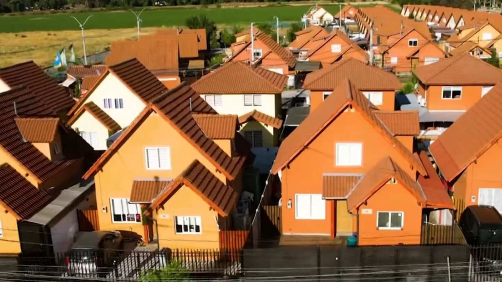 Imagen de dron del sector