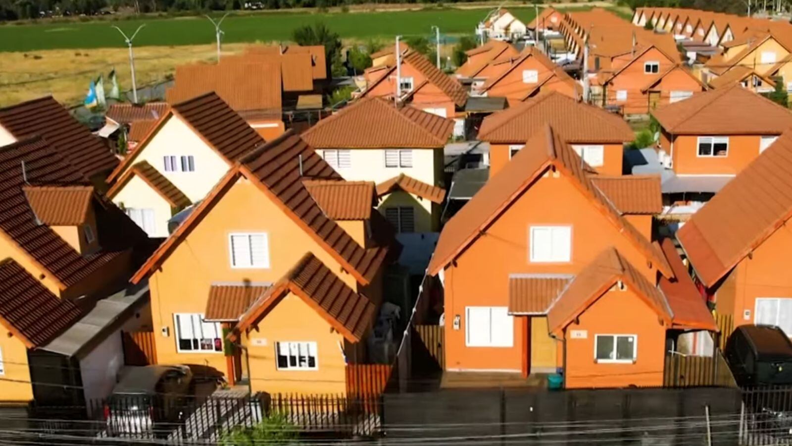 Imagen de dron del sector