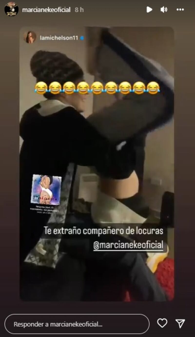 Marcianeke no se hizo el desentendido respecto de la amorosa publicación de Ignacia Michelson al replicarla y comentarla en su cuenta oficial de Instagram.