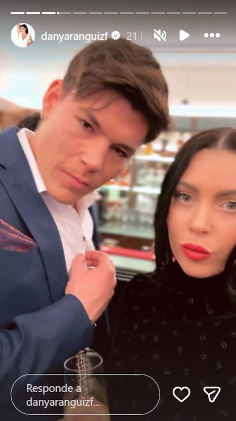 Daniela Aránguiz y José Manuel "Cuco" Cerda | Fuente: Instagram @danyaranguizf
