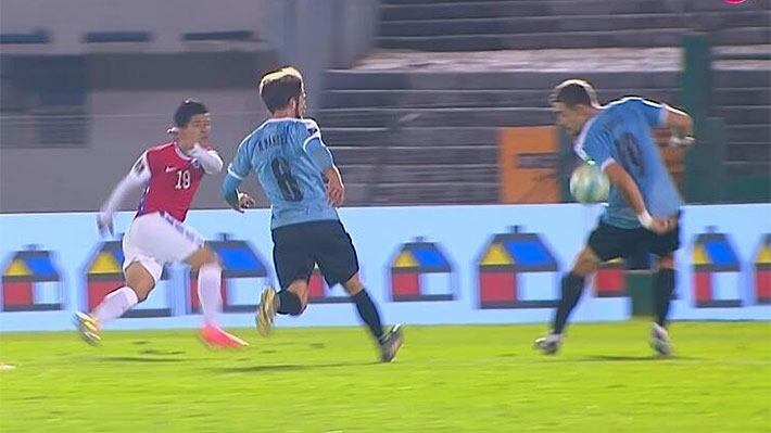La imagen del robo que sufrió la Roja en Montevideo, el 8 de octubre de 2020