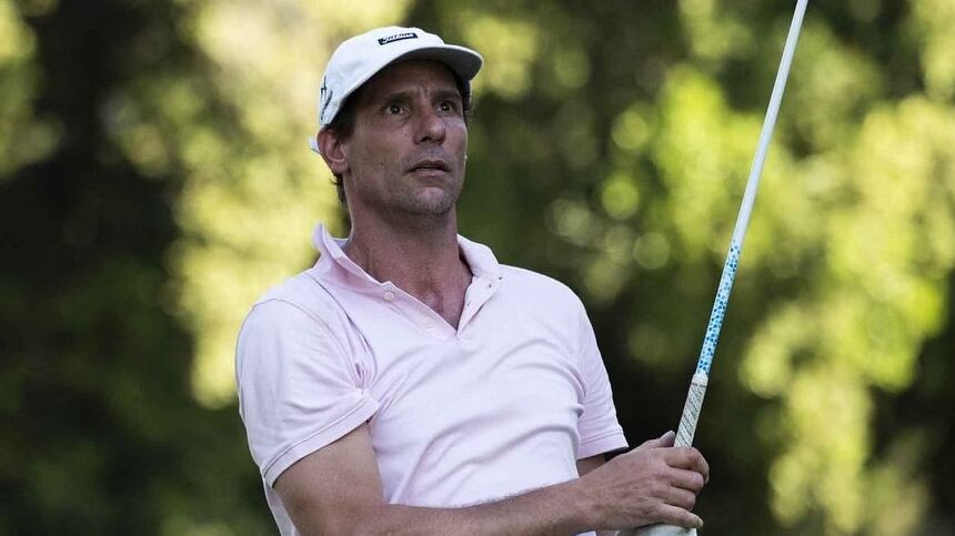 El actor es un reconocido fanático de la práctica del golf. "Es mi punto de relajación máximo y enfoque", reconoce.