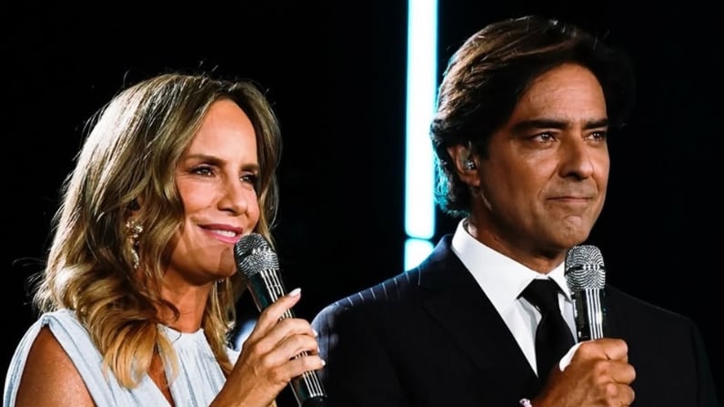 Diana Bolocco y Cristián Riquelme en el Festival de Las Condes | Fuente: Instagram @festivaldelascondes