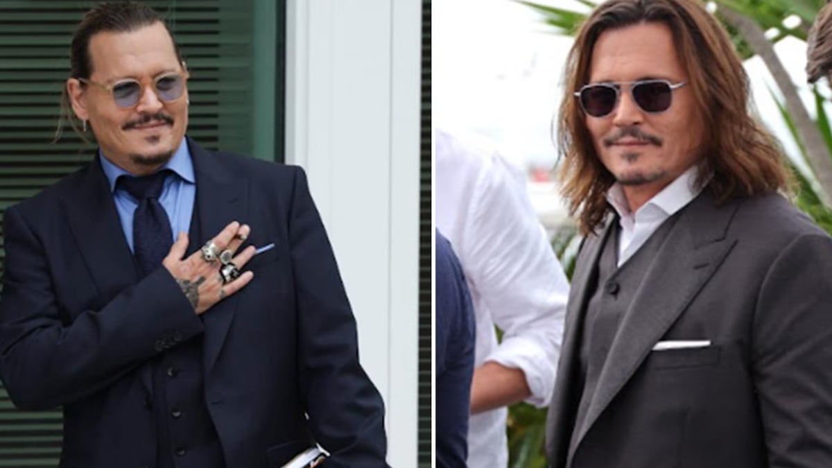 Johnny Depp nuevo look