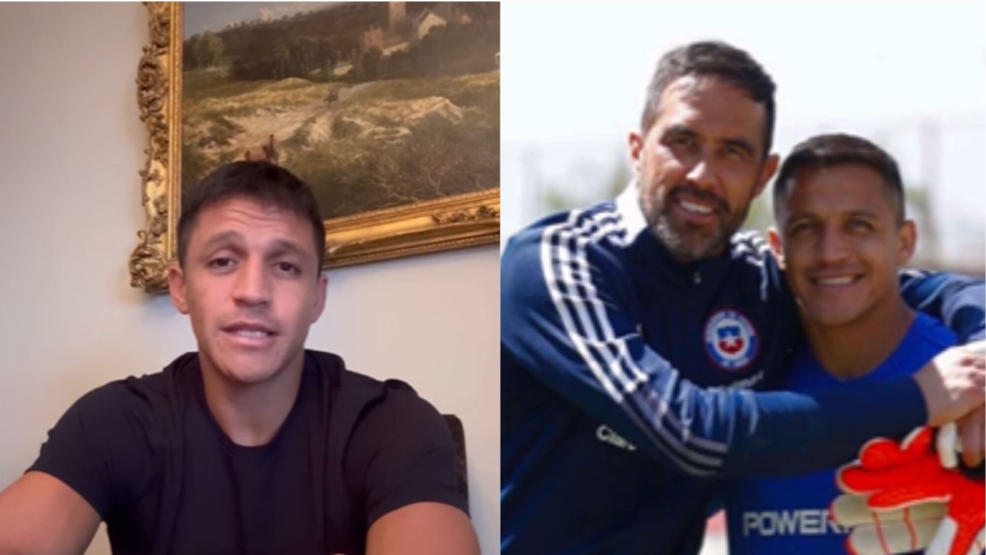 Alexis Sánchez y Claudio Bravo | Instagram