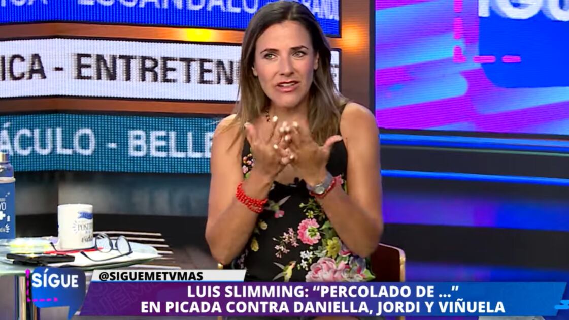 El panel de Sígueme reaccionó a dichos de Slimming
