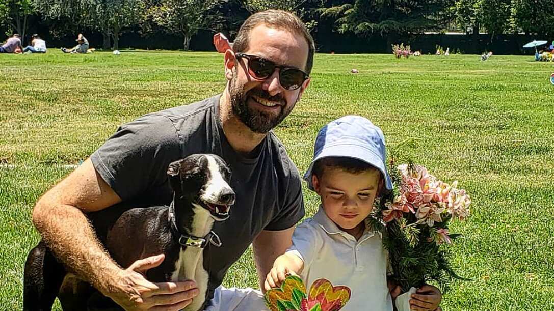 El viudo de Javiera Suárez, Cristián Arriagada.