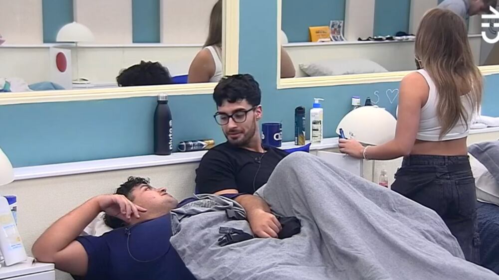 Jorge, Rubén y Skarleth de Gran Hermano | Captura: CHV