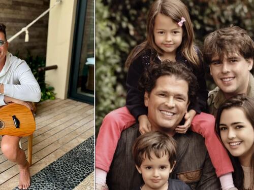 Hija de Carlos Vives posa junto a su novia en los Latin Grammy y esta se roba todas las miradas por su belleza