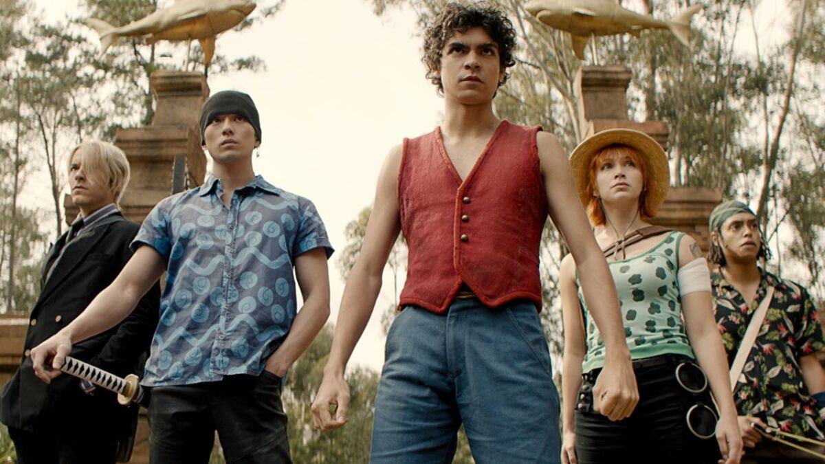 El elenco de 'One Piece' se sometió a un proceso de caracterización para encarnar a sus personajes