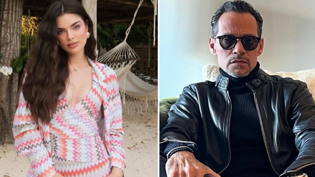 Nadia Ferreira y Marc Anthony