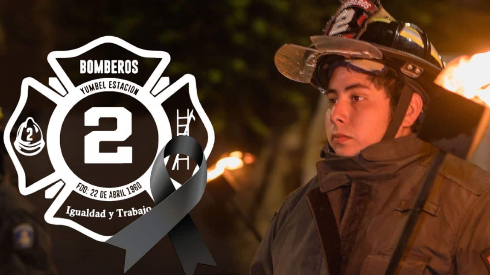 "Hoy, el sonido de la sirena suena con más fuerza”: Emotiva despedida a Duban Olate, joven bombero fallecido mientras combatía incendio en Los Sauces