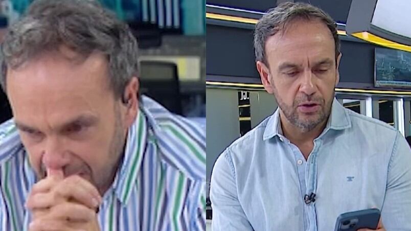 Rodrigo Sepúlveda llora en Meganoticias Alerta