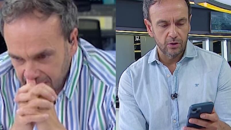 Rodrigo Sepúlveda llora en Meganoticias Alerta