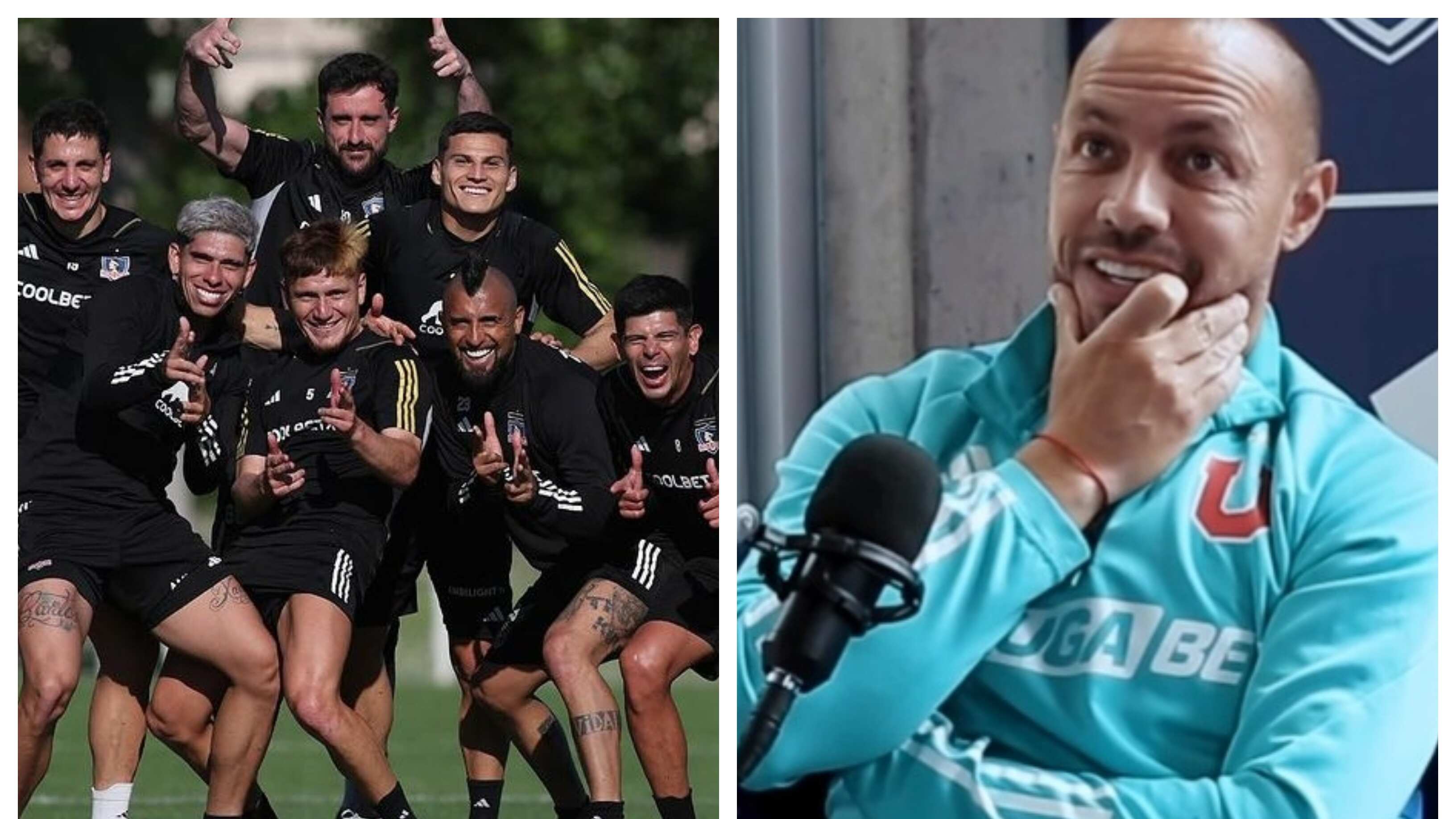 El capitán de la U comentó este miércoles el fallo del tribunal que finalmente dejó sin castigo a Colo Colo por la denuncia de desacato de los azules en contra del entrenador albo, Jorge Almirón.