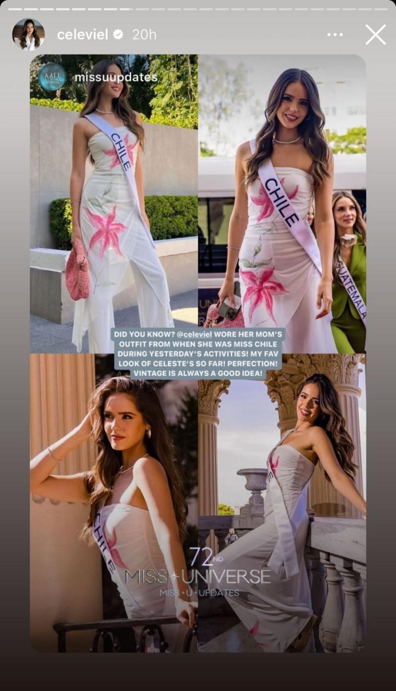 Celeste Viel Caballero, Instagram