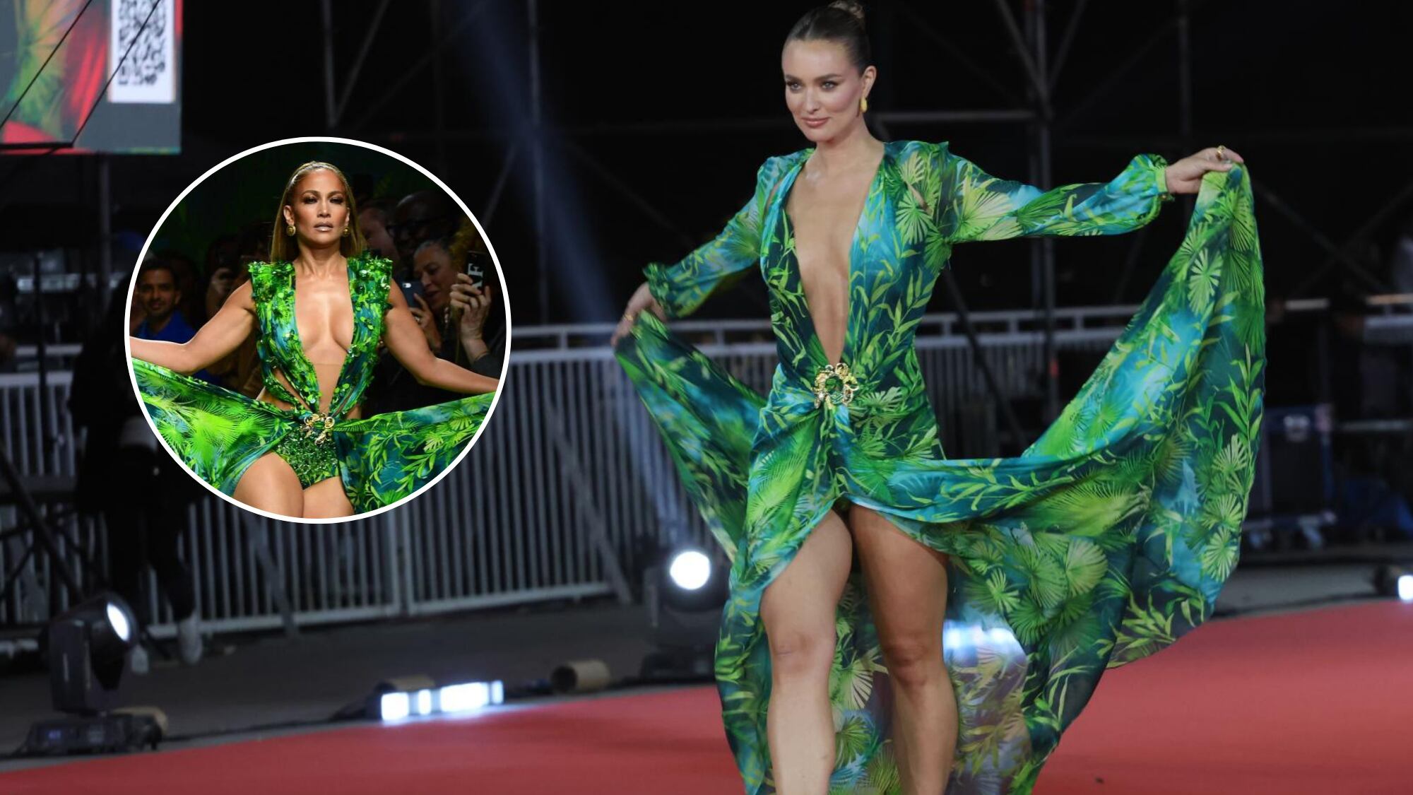 Kika Silva desfiló en la Gala de Viña con el histórico vestido de JLO: el más buscado en Google