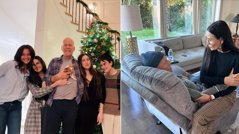 Demi Moore revela cómo es su relación con Bruce Willis y actualiza su actual estado de salud