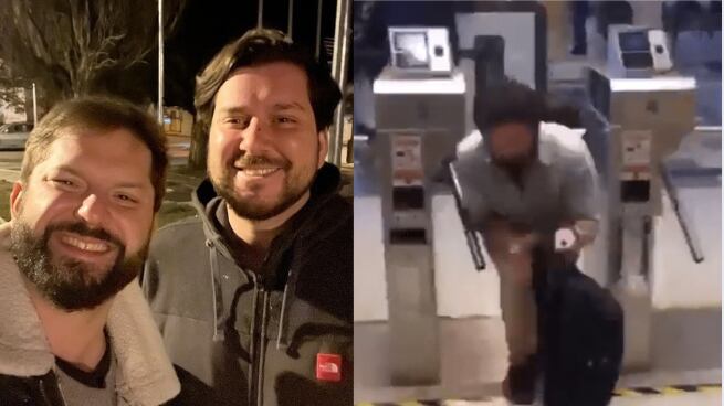 Si bien un grupo de cibernautas acusó al parlamentario de evadir el pago del Metro de Santiago, resultó ser una fake news, ya que el registro fue grabado en la entrada a la Cámara de Diputados del Congreso en Valparaíso.
Pese a la evidente falsedad de la acusación, distintos usuarios de Twitter siguen difundiendo el video junto una versión errada.
“Fue uno de los principales impulsores de saltarse el torniquete. Y además lo justificaba. Ahora se quejan del aumento del 40% de evasión de metro. ¿Con qué cara?”, se preguntó la usuaria que volvió a publicar el clip, pese a todas las aclaraciones.
Como era de esperar, el tuit generó diversas reacciones y críticas en contra del actual Presidente. Una de ellas provino de la periodista Pilar Molina Armas.
“Ese video hay que esconderlo. Es una vergüenza para Chile tener de Presidente a alguien se evadía pagar el Metro”, escribió la comunicadora en la red del pajarito.
Al tanto de este mensaje, Simón Boric, hermano del Mandatario, le respondió: “Pilar, es el torniquete del Congreso de Chile, no del metro. Qué vergüenza”.